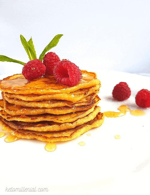 Looking for keto pancakes that don t taste eggy? Try these light and fluffy coconut flour pancakes that are low carb, keto-friendly and super delicious. You will fall in love with these low carb coconut flour pancakes from the first bite you take!