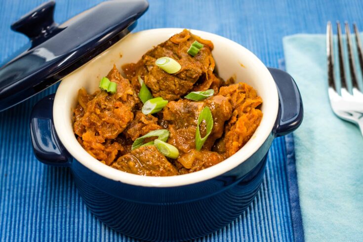 Image for Keto Goulash with Sauerkraut