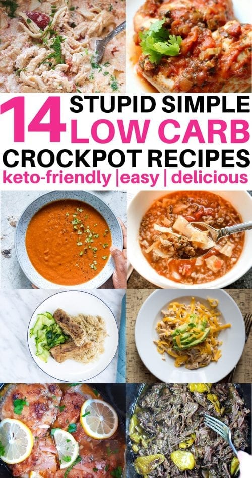 14 Low carb keto crockpot dinners that you’ll want to try *ASAP!* These easy cheap keto slow cooker meals make ketogenic diet for beginner so easy and stress-free. Try some low carb freezer crockpot meals today! #ketocrockpot #ketoslowcooker #ketorecipes #ketodinner