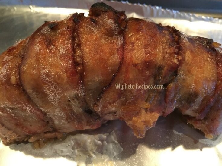 Image for Bacon Wrapped Pork Loin in the Crock Pot