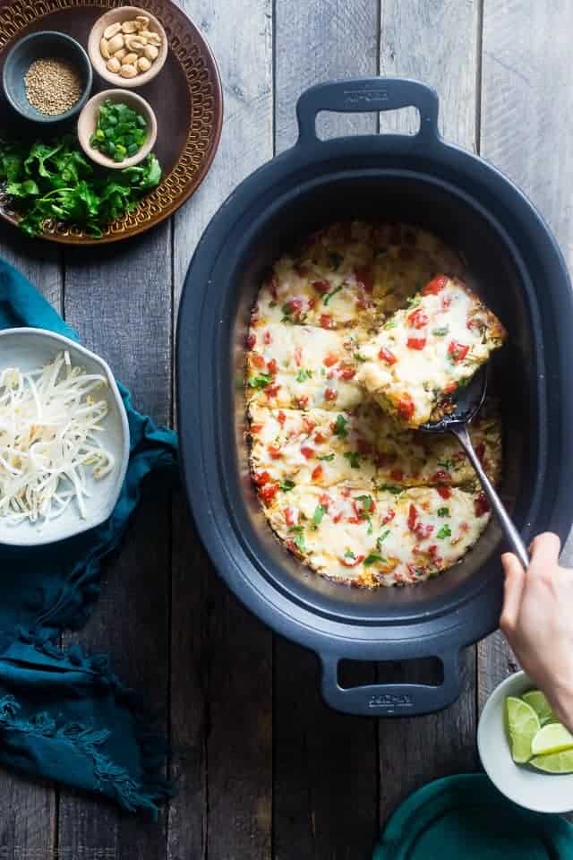 Image for Thai Slow Cooker Zucchini Lasagna