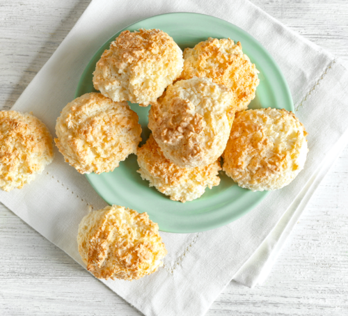◦ 3 ingredient keto coconut macaroons with condensed milk