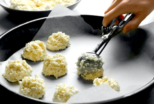 ◦ 3 ingredient keto coconut macaroons with condensed milk