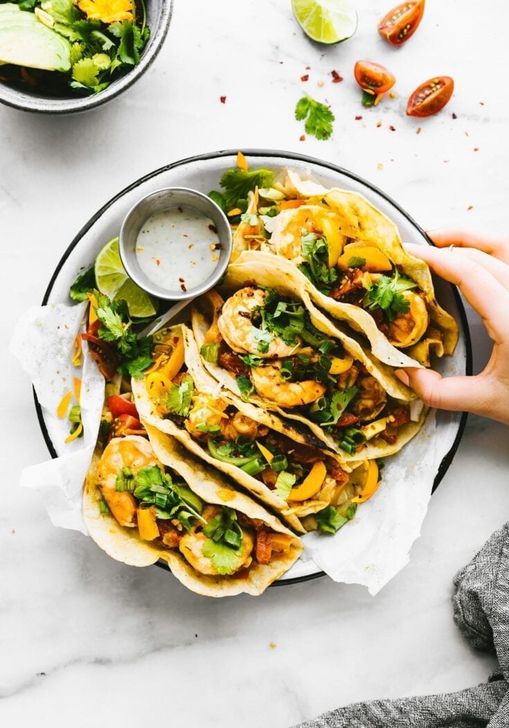 Image for Shrimp Taco Recipe (Crock Pot Tacos)