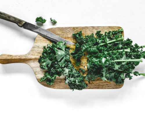 chopped kale