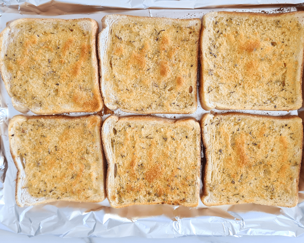 How to Make Garlic Bread With Sliced Bread Keto Millenial