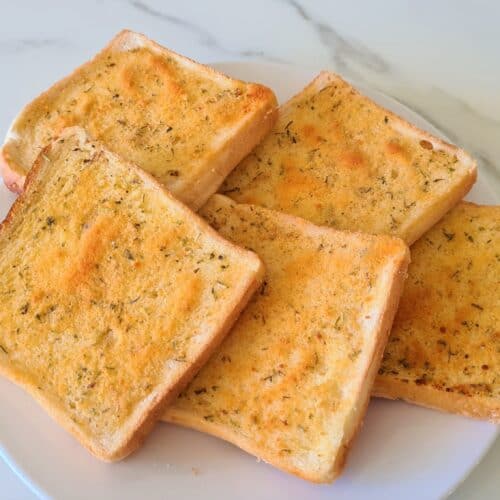 how to make garlic bread with normal bread