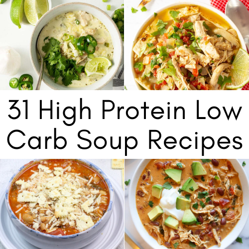 low carb high protein soup recipes