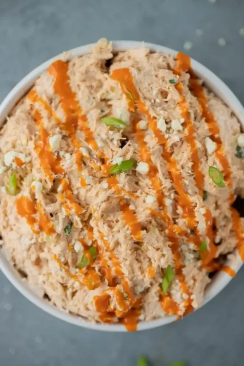 lazy-keto-meal-buffalo-chicken-salad
