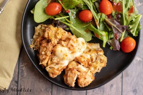 lazy-keto-meal-chicken-parmesan-casserole