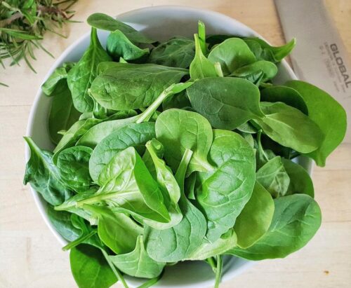 keto friendly vegetables spinach