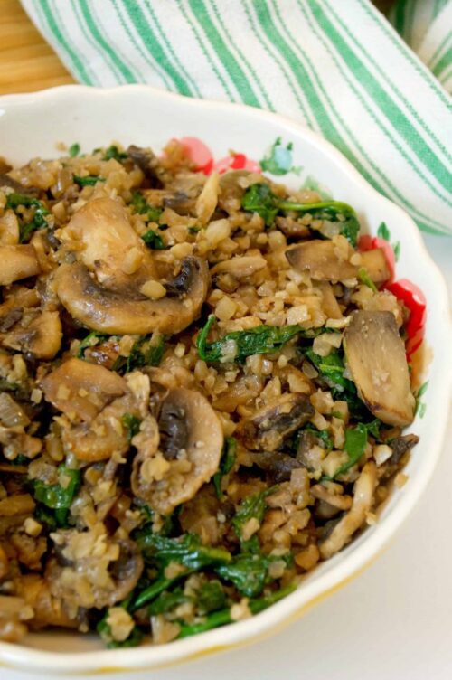 keto sliced mushroom recipes