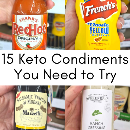 what condiments are keto