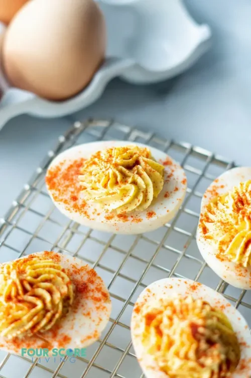 keto vegetarian appetizers - Keto Deviled Eggs