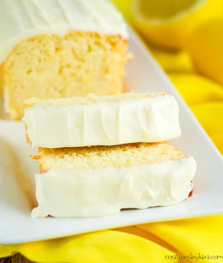 Image for Keto Lemon Pound Cake with Cream Cheese Frosting