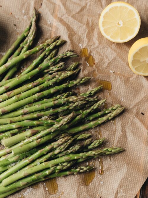 keto meatball sides - asparagus