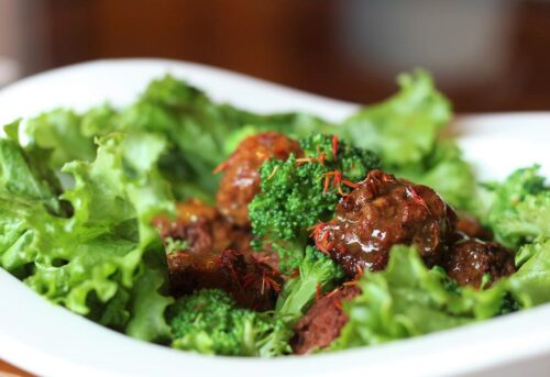 what to serve with meatballs keto diet
