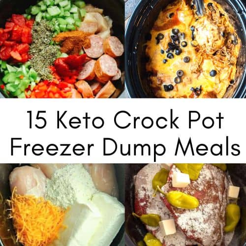 Crockpot Keto Freezer Dump Meals