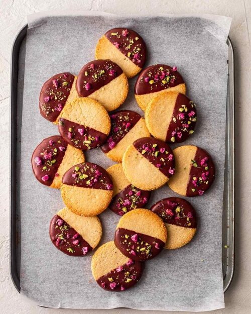 keto christmas shortbread cookies
