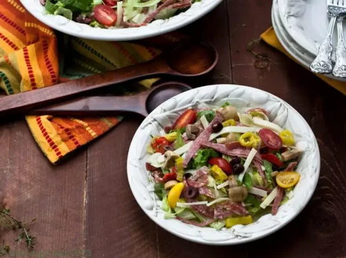 keto antipasto salad