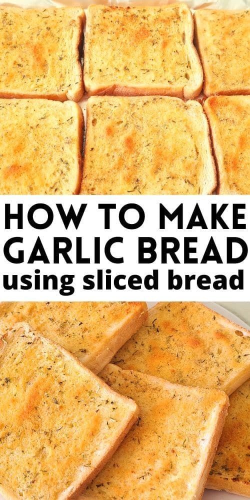 How to Make Garlic Bread With Sliced Bread Keto Millenial