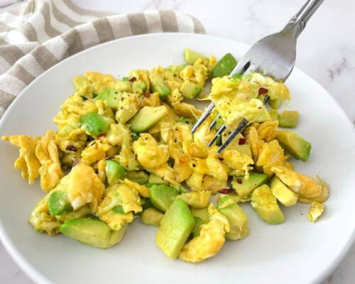 avocado-scrambled-eggs