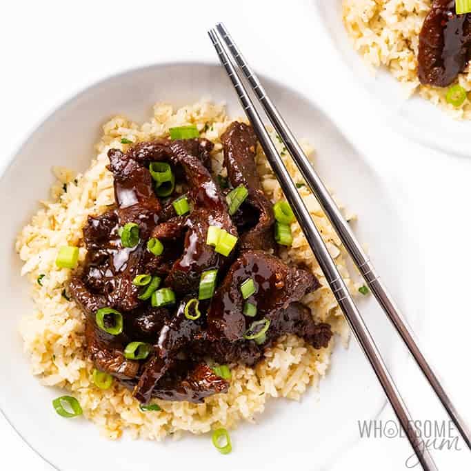 Image for Keto Slow Cooker Mongolian Beef Recipe