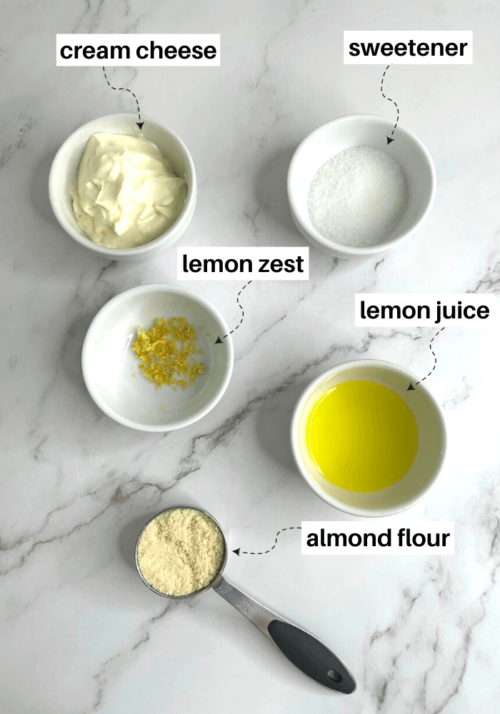 keto microwave lemon cheesecake