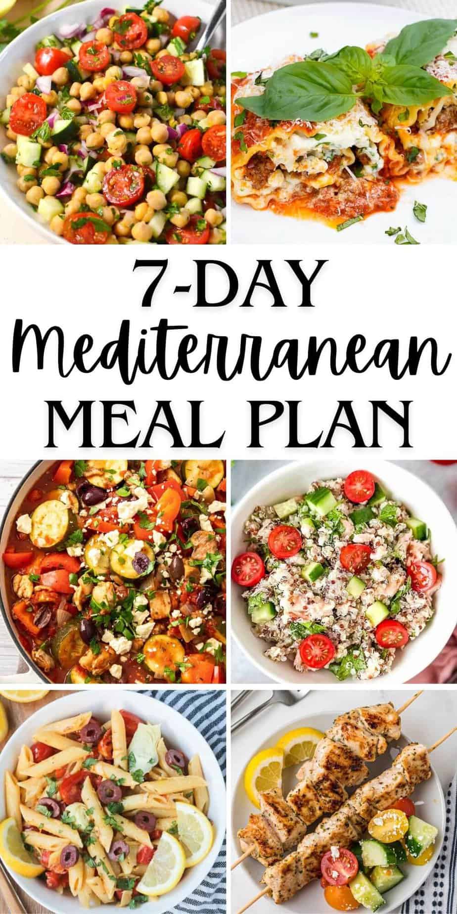 Mediterranean Style Meal Plan