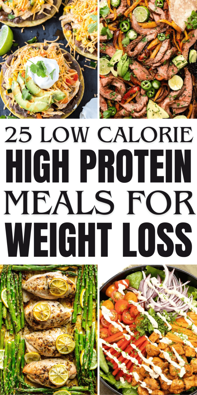25 Delicious Low Calorie High Protein Meals – Keto Millenial