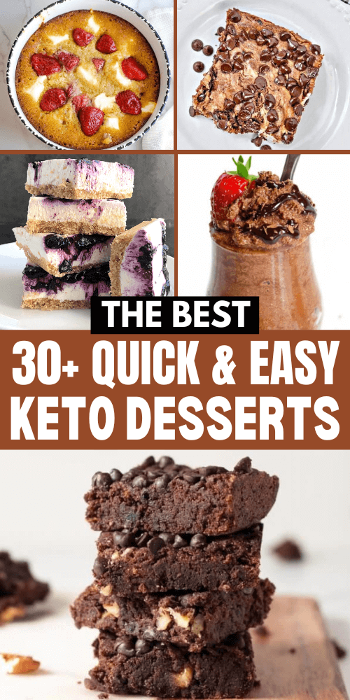 keto desserts