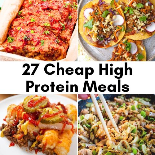 cheap high protein meals