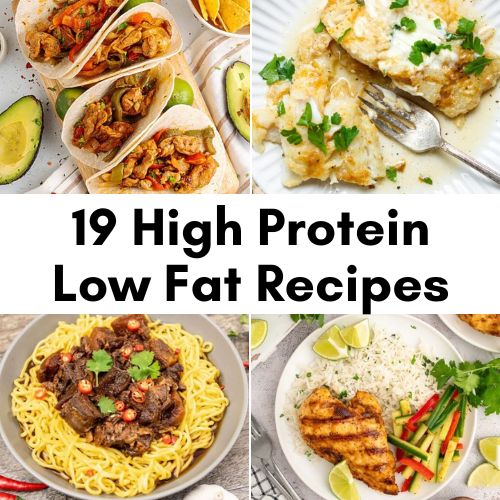 high protein low fat recipes