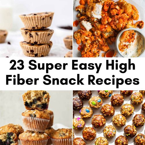 high fiber snacks