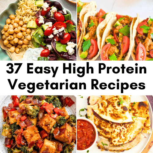 high protein vegetarian recipes