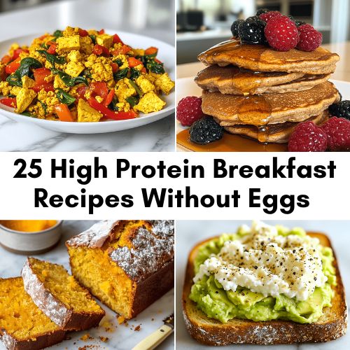 high protein breakfast no eggs