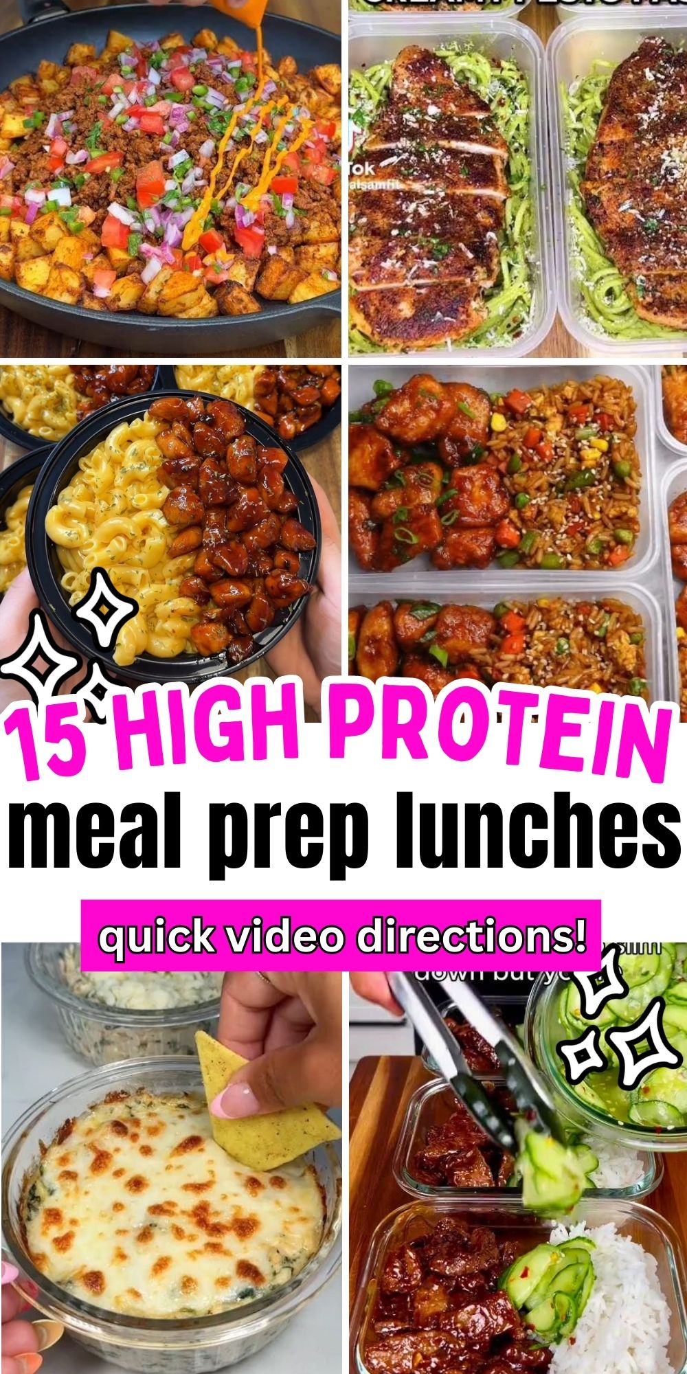 15 High Protein Meal Prep Lunch Ideas (With Video Instructions!) – Keto Millenial