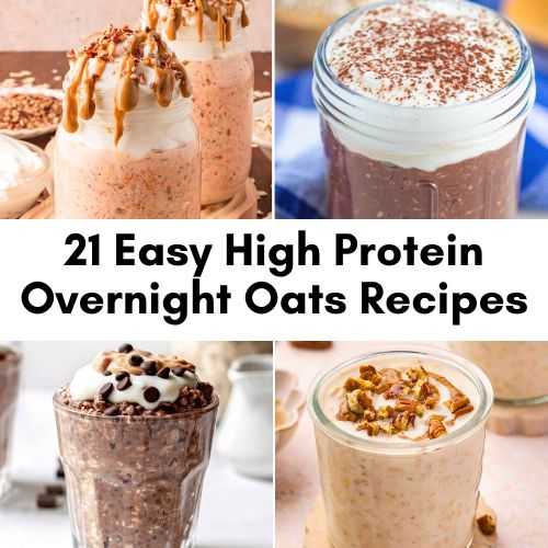 high protein overnight oats recipes